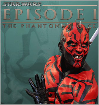 Darth Maul, Starwars, life size character merchandise, rare, wining prize